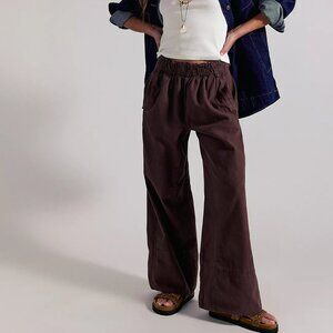 Day's End Linen Pull-On Pants